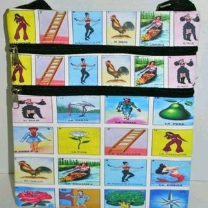 Selena Quintanilla Texmex loteria crossbody bag NEW